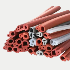 Линия экструзии силиконовой резины для сплошных и губчатых уплотнений – Полная встроенная система отверждения