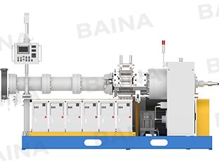 Экструдер для холодной подачи резины 16D 120 мм