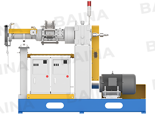 Экструдер для холодной подачи резины 12D Ф50 мм