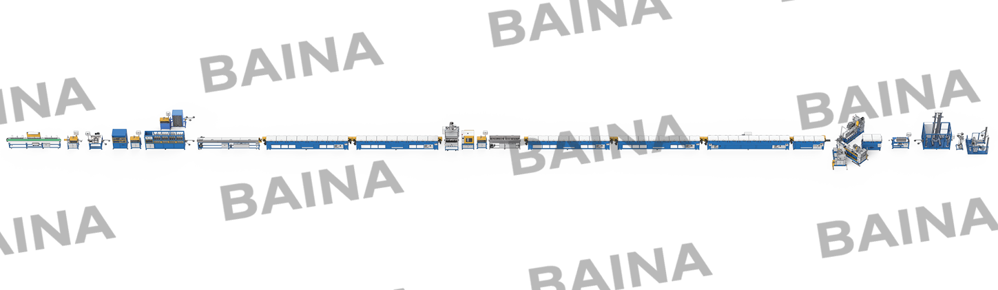 Двухслойная линия совместной экструзии для дверных уплотнителей и уплотнителей с микроволновой сушкой