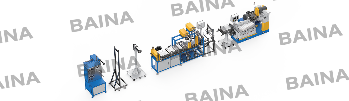 Линия экструзии листов бутилкаучука и самоклеящейся ленты для гидроизоляции и герметизации